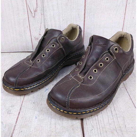 NO LACES - Dr. Martens Oxfords Men\'s SIZE 11 Leather Shoes - 11199 Brown, CLEAN main image 7